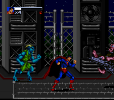 Death and Return of Superman, The (Europe) rom