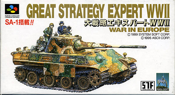 Daisenryaku Expert WWII - War in Europe (Japan) rom